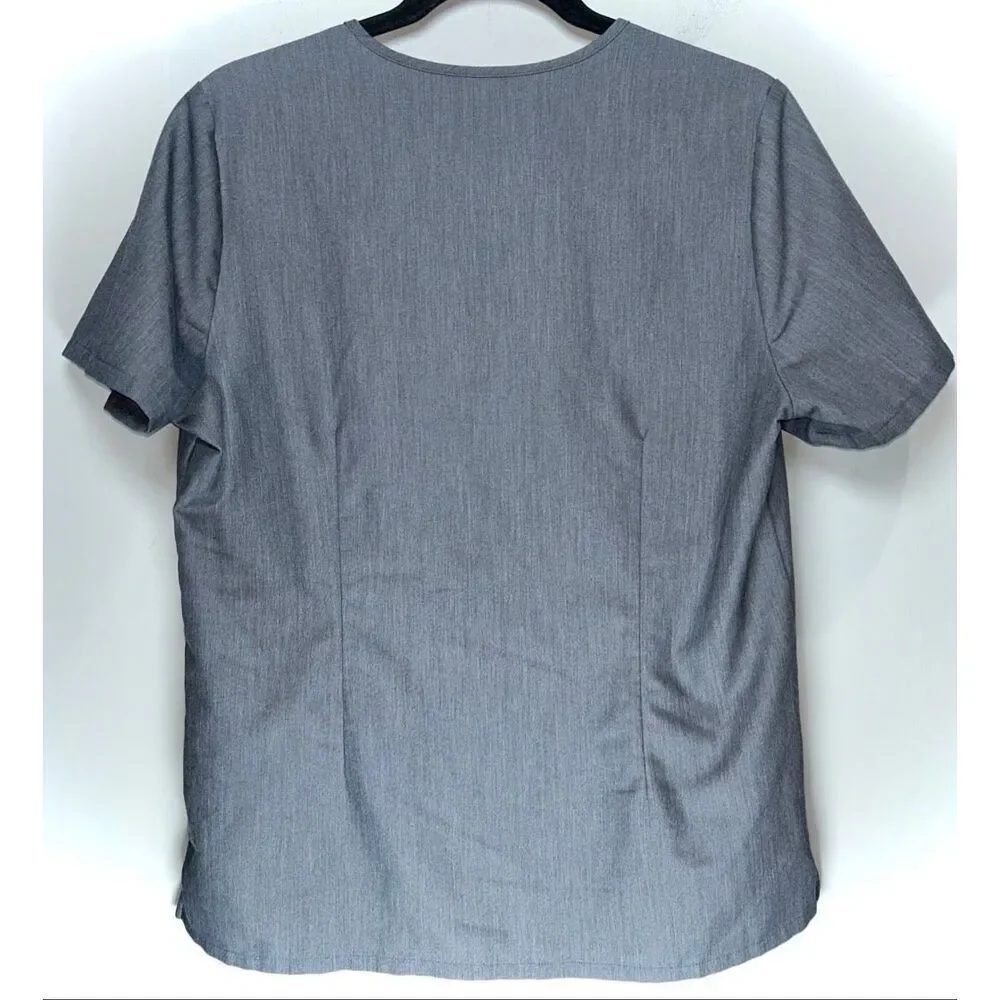 Figs gray scrub shirt size medium